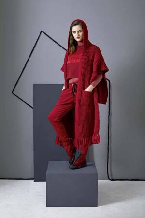 Knitting instructions Poncho 255-40 LANGYARNS LUNA as download