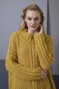 Knitting instructions Oversizerd sweater 255-50 LANGYARNS ALPACA SUPERLIGHT as download