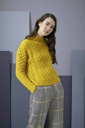 Knitting instructions Sweater 255-52 LANGYARNS LUNA as download