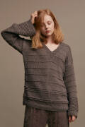 Strickanleitung Pullover 256_028 WOOLADDICTS EARTH TOUCH...