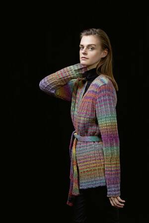 Knitting instructions Jacket 257-18 LANGYARNS MILA COLOR as download