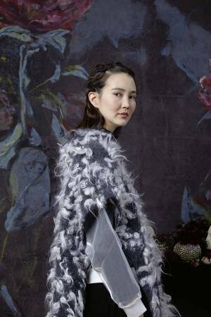 Knitting instructions Cape 258-06 LANGYARNS DRAGO as download