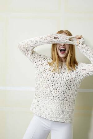 Strickanleitung Pullover 259-23 LANGYARNS NORMA als download