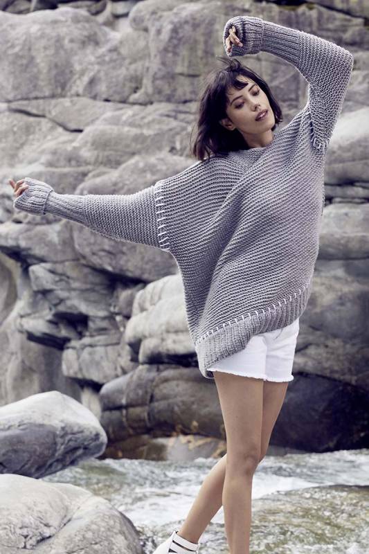 Strickanleitung Sweater WAD-002-01 Wooladdicts HAPPINESS als download