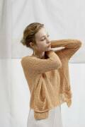 Strickanleitung Kurzer Pullover 263-06 LANGYARNS MARLENE...