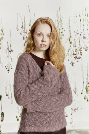 Strickanleitung Pullover 265-06 LANGYARNS MOHAIR LUXE als download