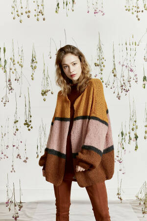 Knitting instructions Cardigan 265-14 LANGYARNS LUSSO as download
