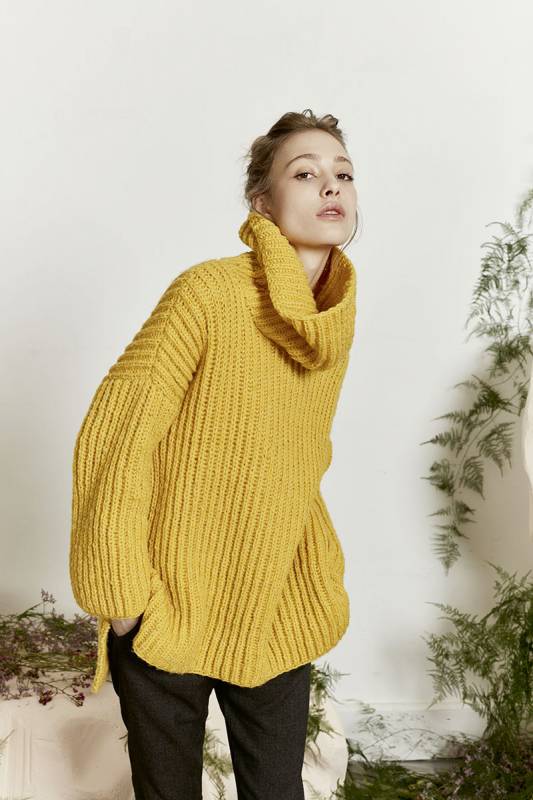 Knitting instructions Sweater 265-33 LANGYARNS NOVA as download