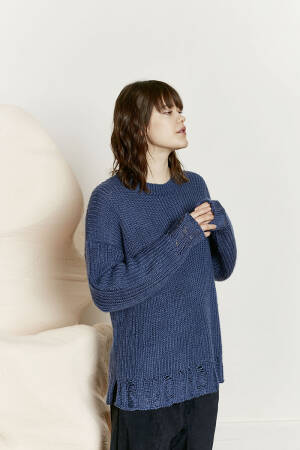 Knitting instructions Sweater 265-53 LANGYARNS URANIA as download