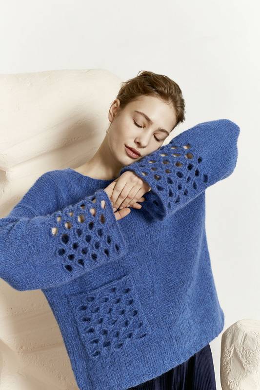 Knitting instructions Sweater 265-56 LANGYARNS MALOU LIGHT as download