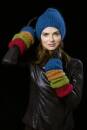 Knitting instructions Arm warmers FLY_013 LANGYARNS MOHAIR LUXE HAT+ARM WARMERS as download