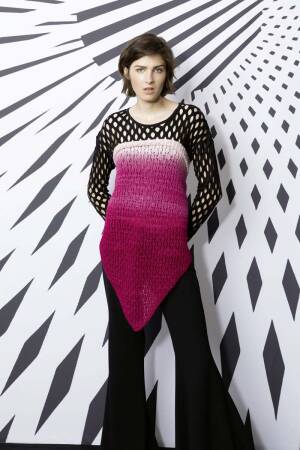 Knitting instructions Triangular shawl in Puno FOL-07_01 LANGYARNS PUNO as download