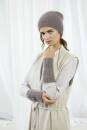 Knitting instructions Wrist warmers and hat FLY-029 LANGYARNS MOHAIR FANCY as download