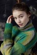 Knitting instructions Sweater FLY-46-01 LANGYARNS ROSALBA...