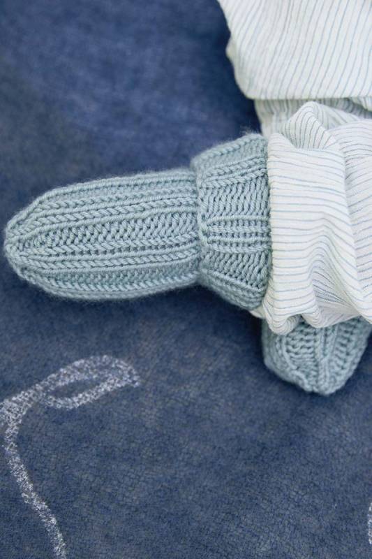 Knitting instructions Baby socks without heel PTO-007_03 LANGYARNS CASHMERINO FOR BABIES AND MORE as download