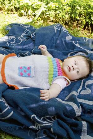 Knitting instructions Dress PTO-007_04 LANGYARNS CASHMERINO FOR BABIES AND MORE as download