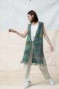 Knitting instructions Long vest PTO-019_02 LANGYARNS CAMILLE as download
