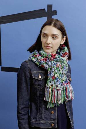 Knitting instructions Scarf PTO-022_01 LANGYARNS SOHO as download