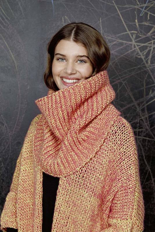 Knitting instructions Cowl PTO-023_01 LANGYARNS NEON as download