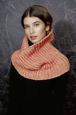 Knitting instructions Cowl PTO-023_01 LANGYARNS NEON as download