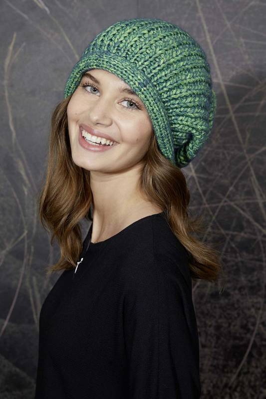 Knitting instructions Slouchy Hat PTO-023_05 LANGYARNS NEON as download