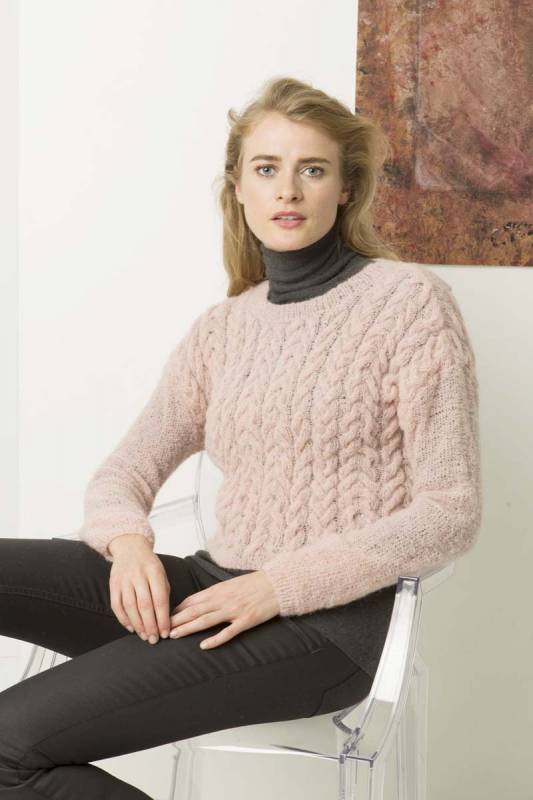 Knitting instructions Sweater 990-09 LANGYARNS ALPACA SUPERLIGHT as download