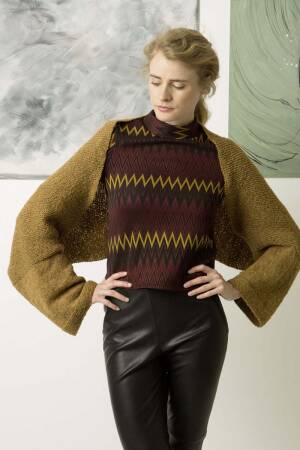 Strickanleitung Ärmelschal 990-30 LANGYARNS NOVENA als download