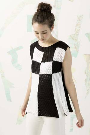 Knitting instructions Top 990-46 LANGYARNS BABY COTTON as download