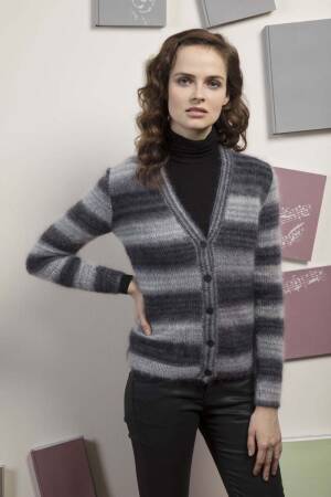 Strickanleitung Jacke 990-63 LANGYARNS MILLE COLORI SUPERKID als download