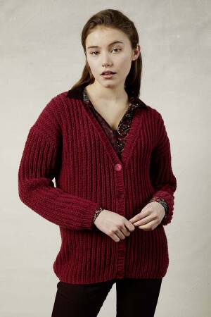 Strickanleitung Cardigan 990-159 LANGYARNS CASHMERE CLASSIC als download