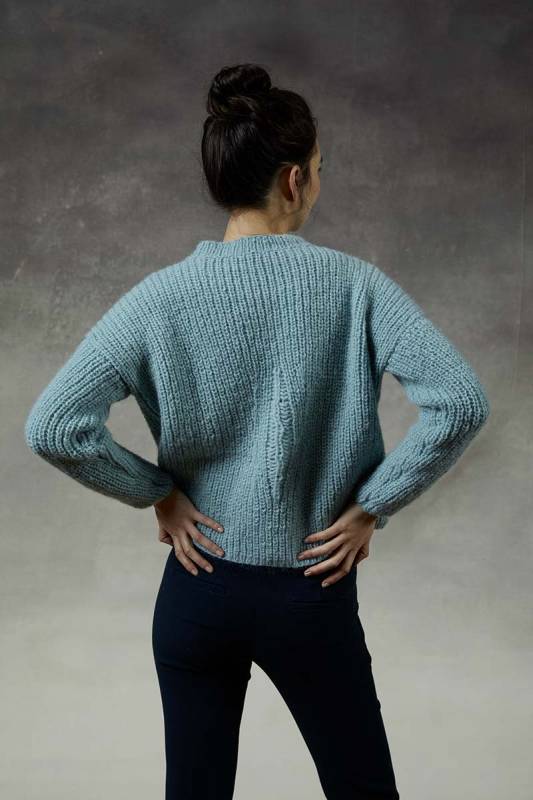 Knitting instructions Sweater 990-195 LANGYARNS MALOU LIGHT as download