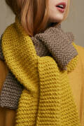 Strickset Scarf  WOOLADDICTS EARTH TWINNERS LONG mit Anleitung in garnwelt-Box