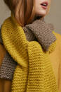 Strickset Scarf  WOOLADDICTS EARTH TWINNERS LONG mit Anleitung in garnwelt-Box