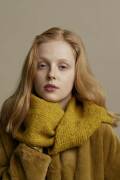 Knitting set Snood  with knitting instructions in garnwelt box in size ca 30 x 80 cm