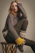 Knitting set Pullover  with knitting instructions in garnwelt box