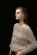 Strickset Pullover Lang Yarns VALERIE mit Anleitung in garnwelt-Box S-M