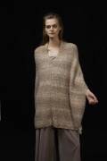 Knitting set Cape  with knitting instructions in garnwelt box