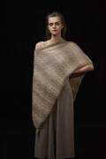 Knitting set Cape  with knitting instructions in garnwelt box