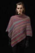 Strickset Cape Lang Yarns MILLE COLORI SUPERKID mit Anleitung in garnwelt-Box S-M