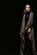 Strickset Lange Weste Lang Yarns GOSSIP mit Anleitung in garnwelt-Box