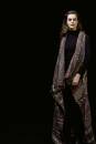 Strickset Lange Weste Lang Yarns GOSSIP mit Anleitung in garnwelt-Box