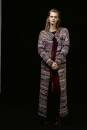 Strickset Langer Mantel Lang Yarns GOSSIP mit Anleitung in garnwelt-Box