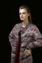 Strickset Langer Mantel Lang Yarns GOSSIP mit Anleitung in garnwelt-Box