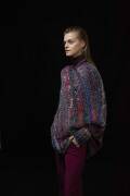 Strickset Ponchopullover Lang Yarns GOSSIP mit Anleitung...