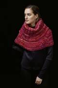 Strickset Kapuzenschal Lang Yarns MILLE COLORI BIG mit...