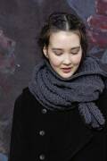 Knitting set Scarf MERINO 70 with knitting instructions...