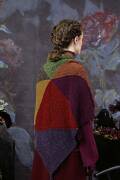 Strickset Dreiecktuch Lang Yarns DONEGAL mit Anleitung in garnwelt-Box