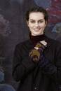 Strickset Armstulpen Lang Yarns DONEGAL mit Anleitung in garnwelt-Box