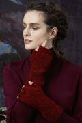 Strickset Armstulpen Lang Yarns DONEGAL mit Anleitung in...