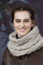 Knitting set Snood  with knitting instructions in garnwelt box in size ca 80 x 40 cm